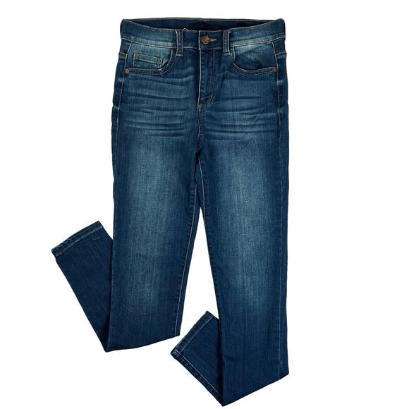 SP Black Label Women's High Rise Skinny Jeans 27 Blue Dark Wash P9585ML Casual - Picture 1 of 8